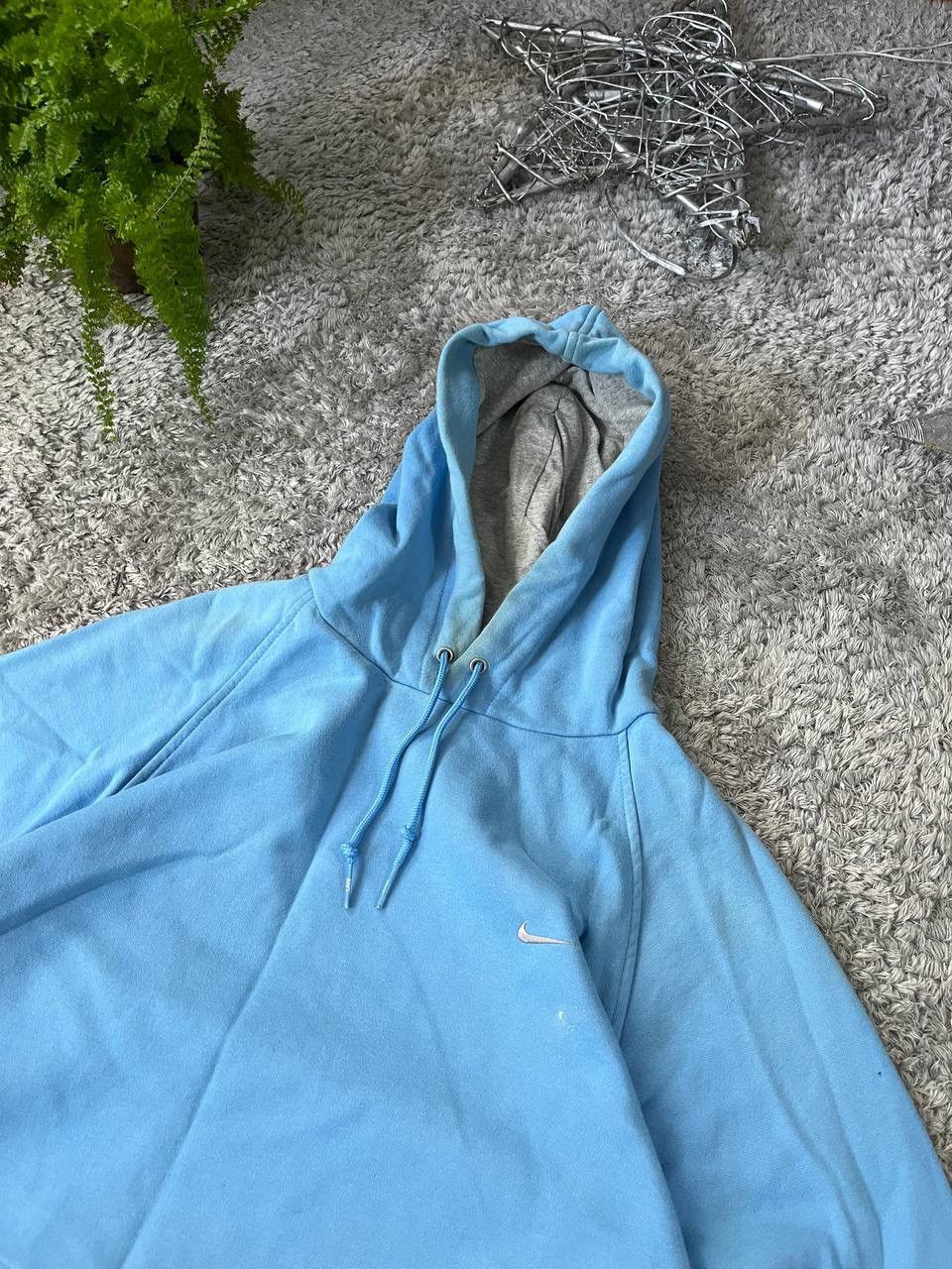 Nike × Vintage 00s Nike Hoodie Vintage Streetwear Logo Swoosh Rare Size US XL / EU 56 / 4 - 3 Thumbnail
