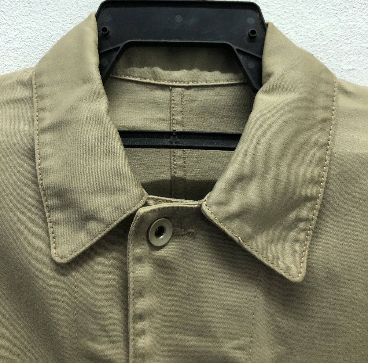 SHIPS SHIPS Khaki Cotton Chore Jacket – Size L Size US L / EU 52-54 / 3 - 3 Thumbnail