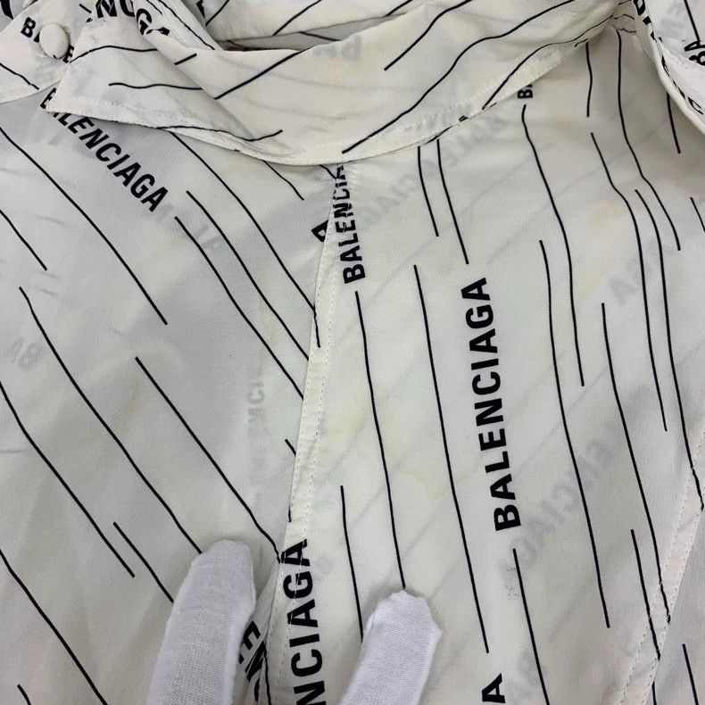 Balenciaga Balenciaga size 36 Single-breasted long-sleeved shirt with Size US XS / EU 42 / 0 - 9 Thumbnail