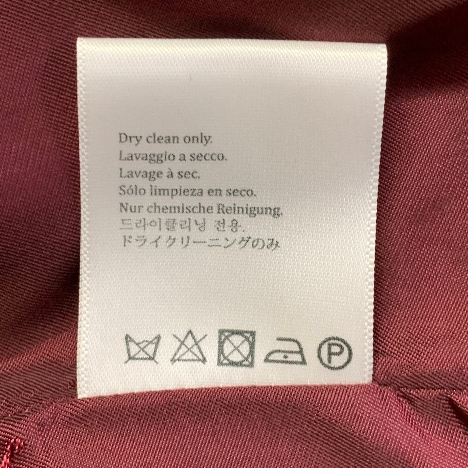 Sies Marjan SIES MARJAN Twill Virgin Wool Contrast Stitch Sport Coat Size 36R - 10 Thumbnail