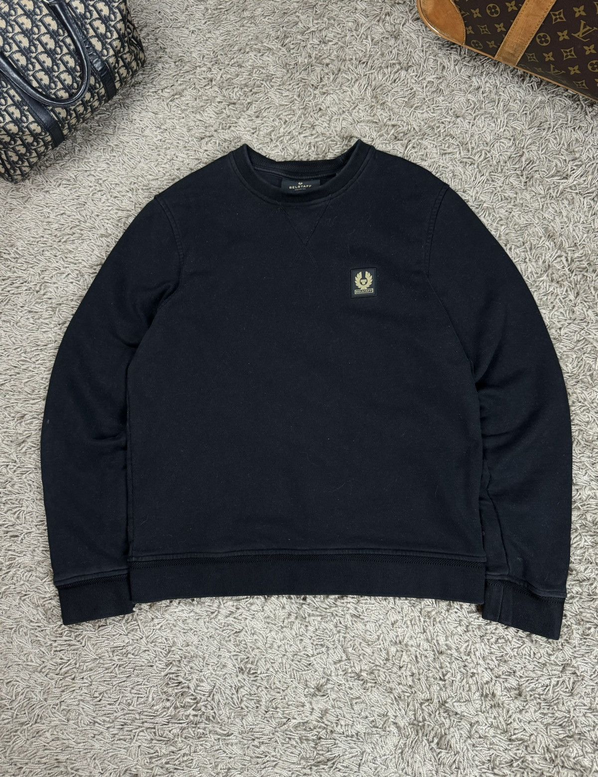 Belstaff Sweatshirt crewneck Belstaff England original casual item Size US M / EU 48-50 / 2 - 1 Thumbnail