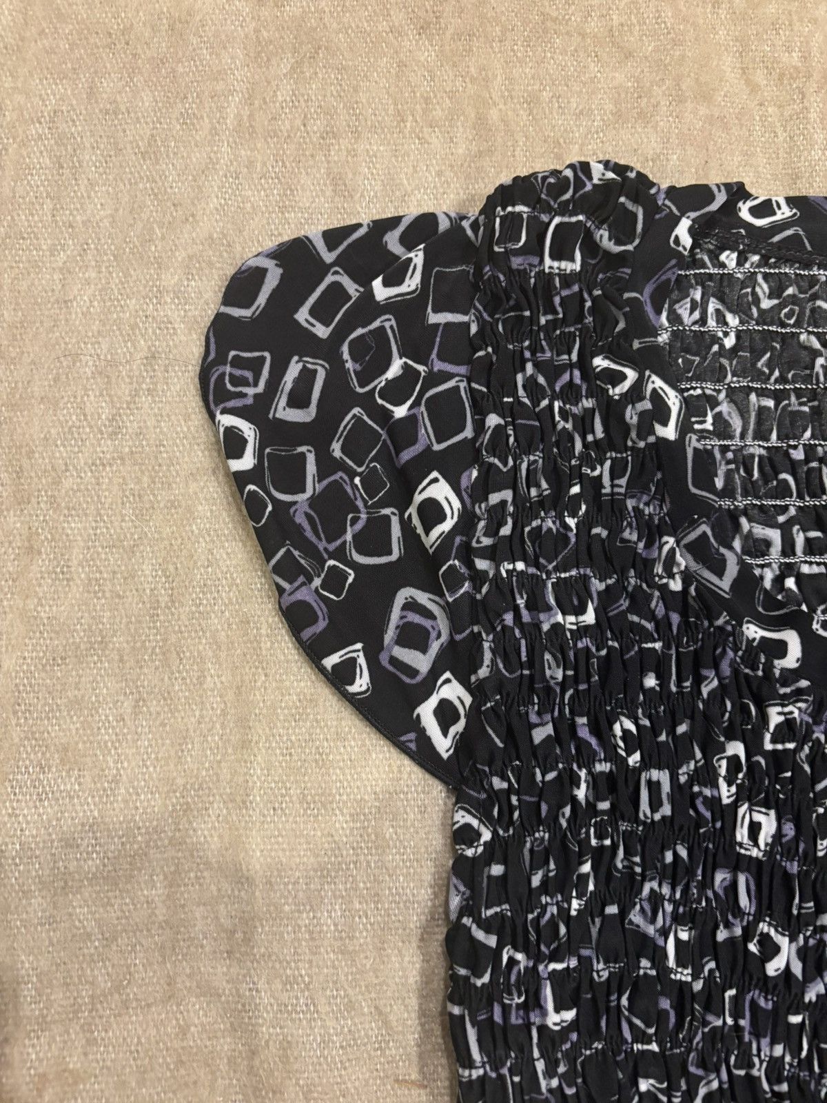 Other Black patterned dress.wd-230 Size S / US 4 / IT 40 - 4 Thumbnail