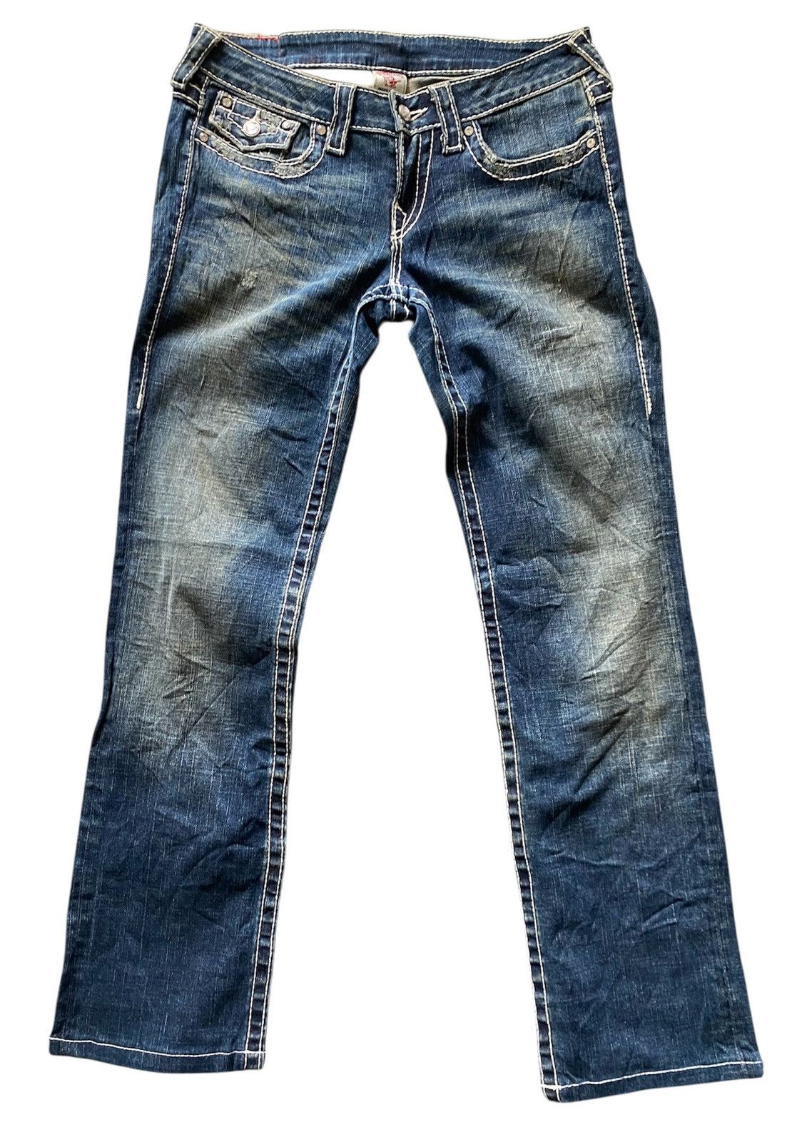 True Religion Vintage True Religion Disco Billy Big T Jeans USA Sz 29 Size 29" - 2 Thumbnail