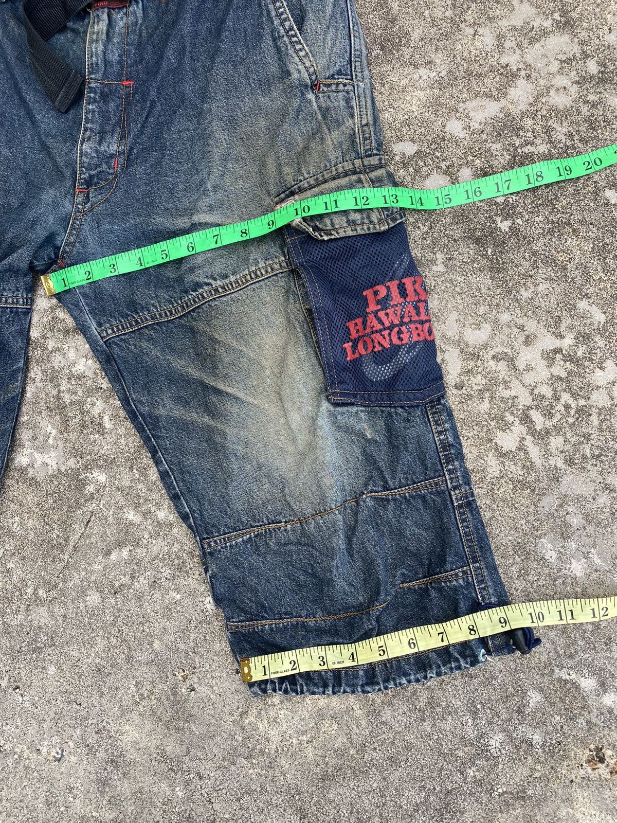 Vintage Vintage Distressed Piko Shorts Surfwear Hip Hop Jorts Pants Size US 37 - 12 Thumbnail