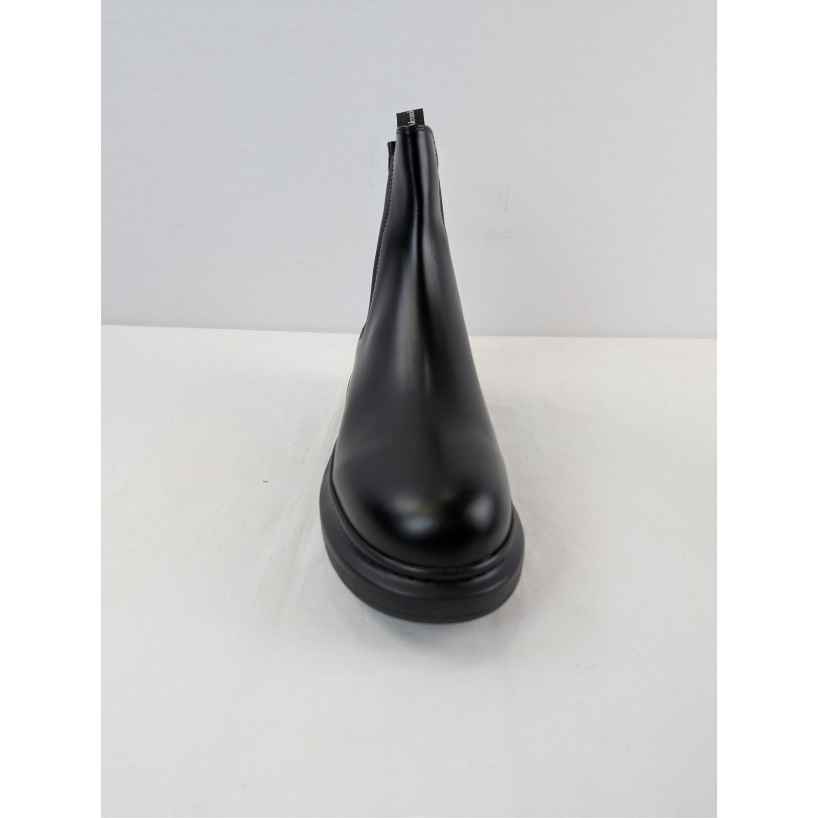 Alexander McQueen o1rshd1 New Liquid Spazzolat Boots in Black Size US 10 / EU 43 - 13 Thumbnail