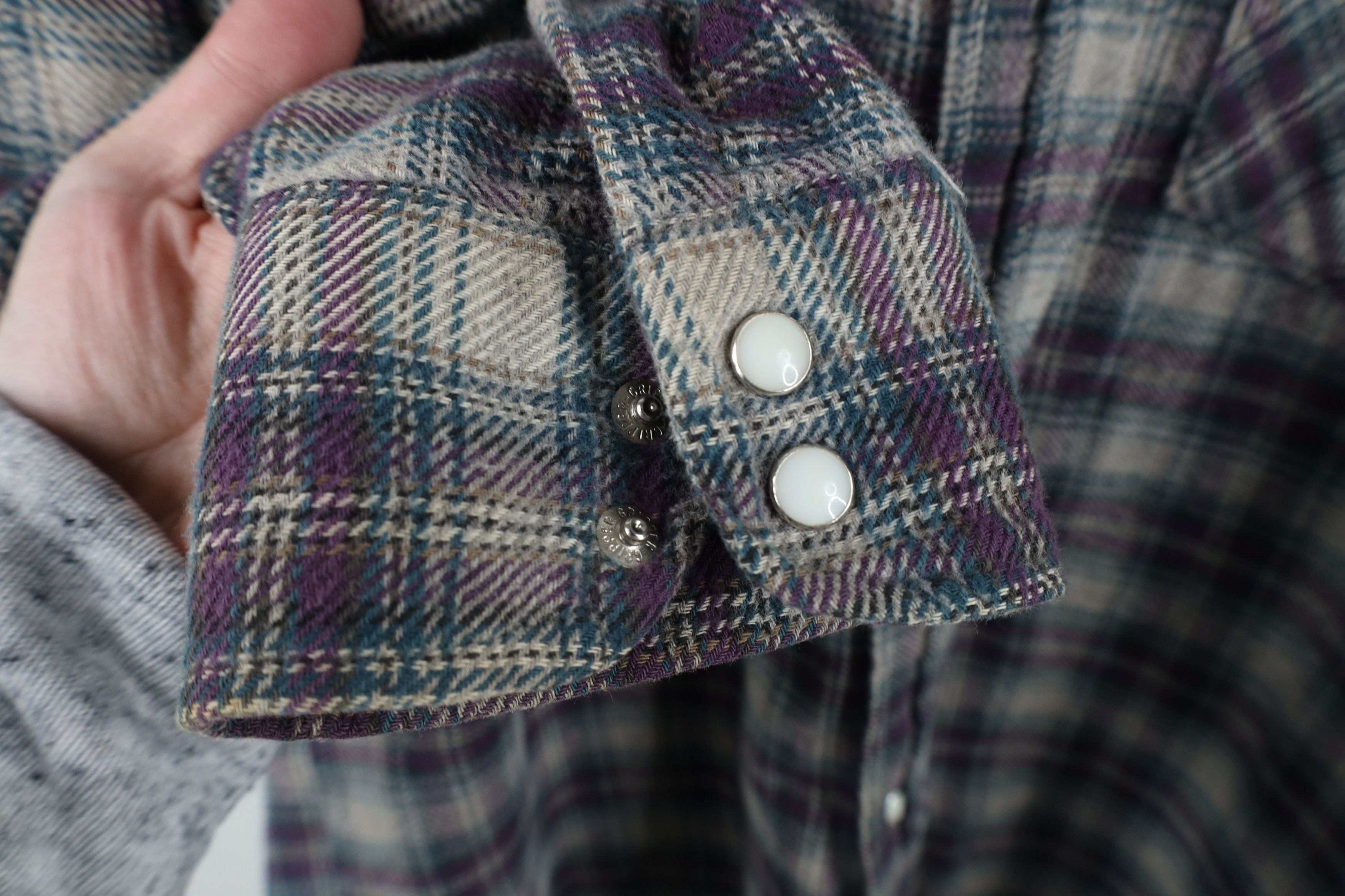 Vintage Vintage 90s Streetwear Western Flannel Button Shirt USA Size US L / EU 52-54 / 3 - 5 Thumbnail