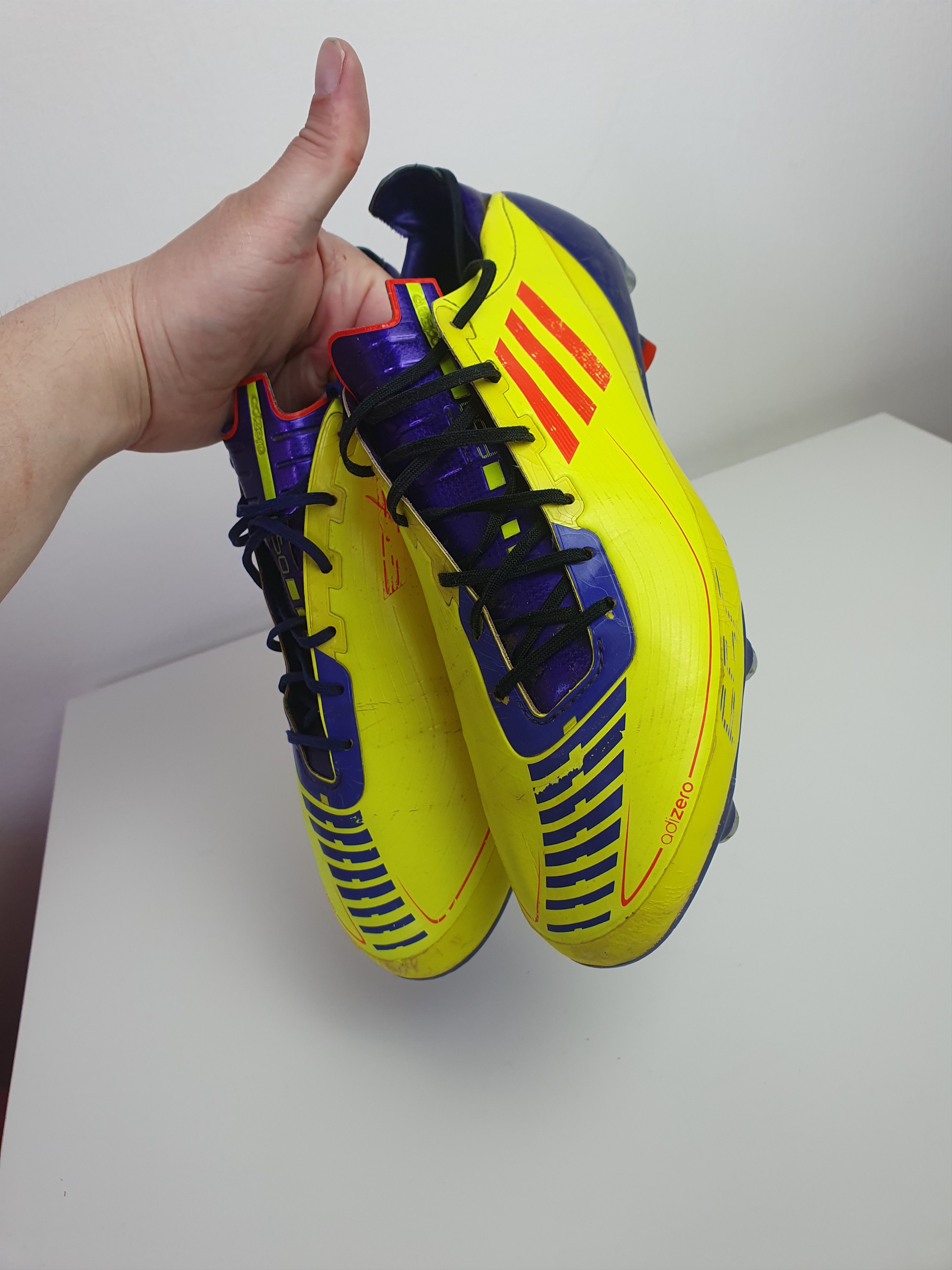 Adidas Vintage ADIDAS F30/F50 ADIZERO TRX RARE SOCCER BOOTS Size 42 Size US 8.5 / EU 41-42 - 2 Thumbnail