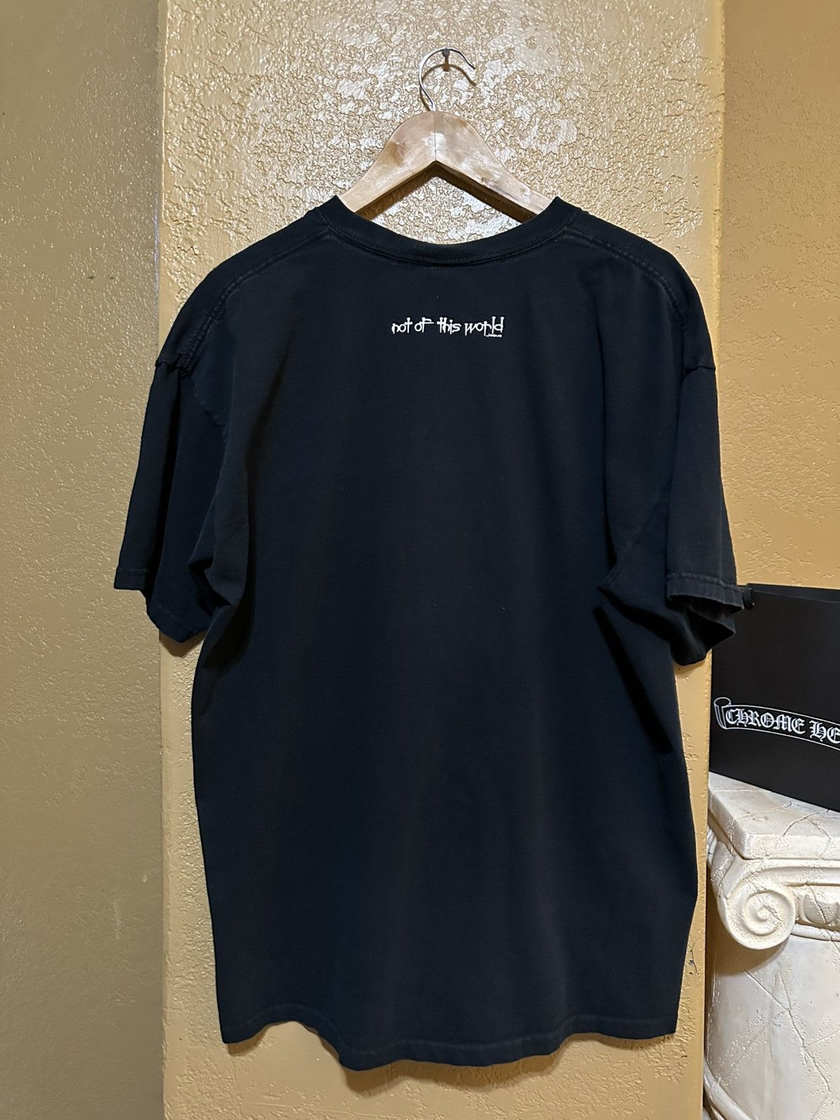 Vintage 🕊️ Vintage Jesus Not of This World T Shirt Size US XL / EU 56 / 4 - 4 Thumbnail