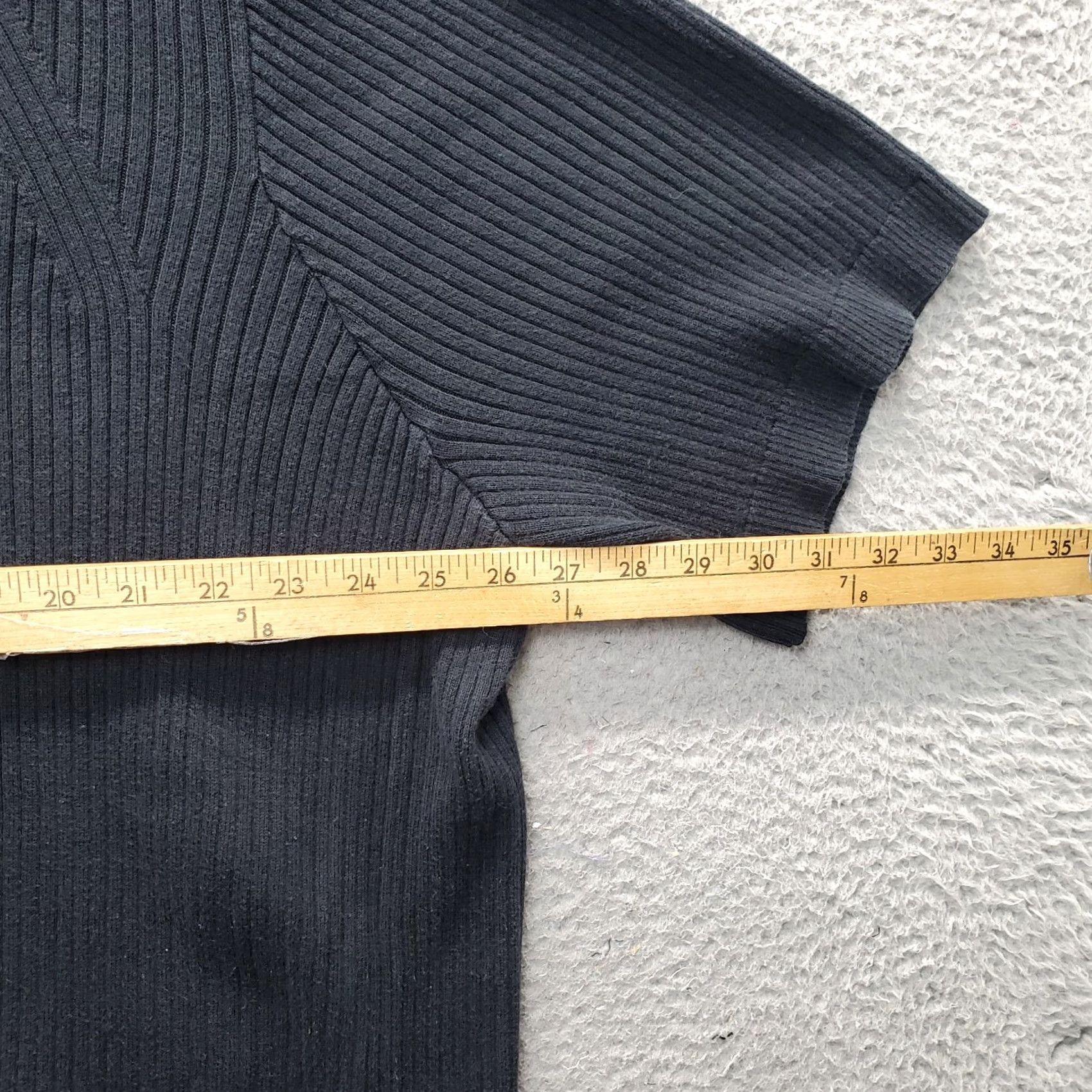 Lands' End Lands' End Mens 4XL Navy Polo Sweater Short Sleeve 1/4 Zip Knit Pullover Size US XXL / EU 58 / 5 - 4 Thumbnail