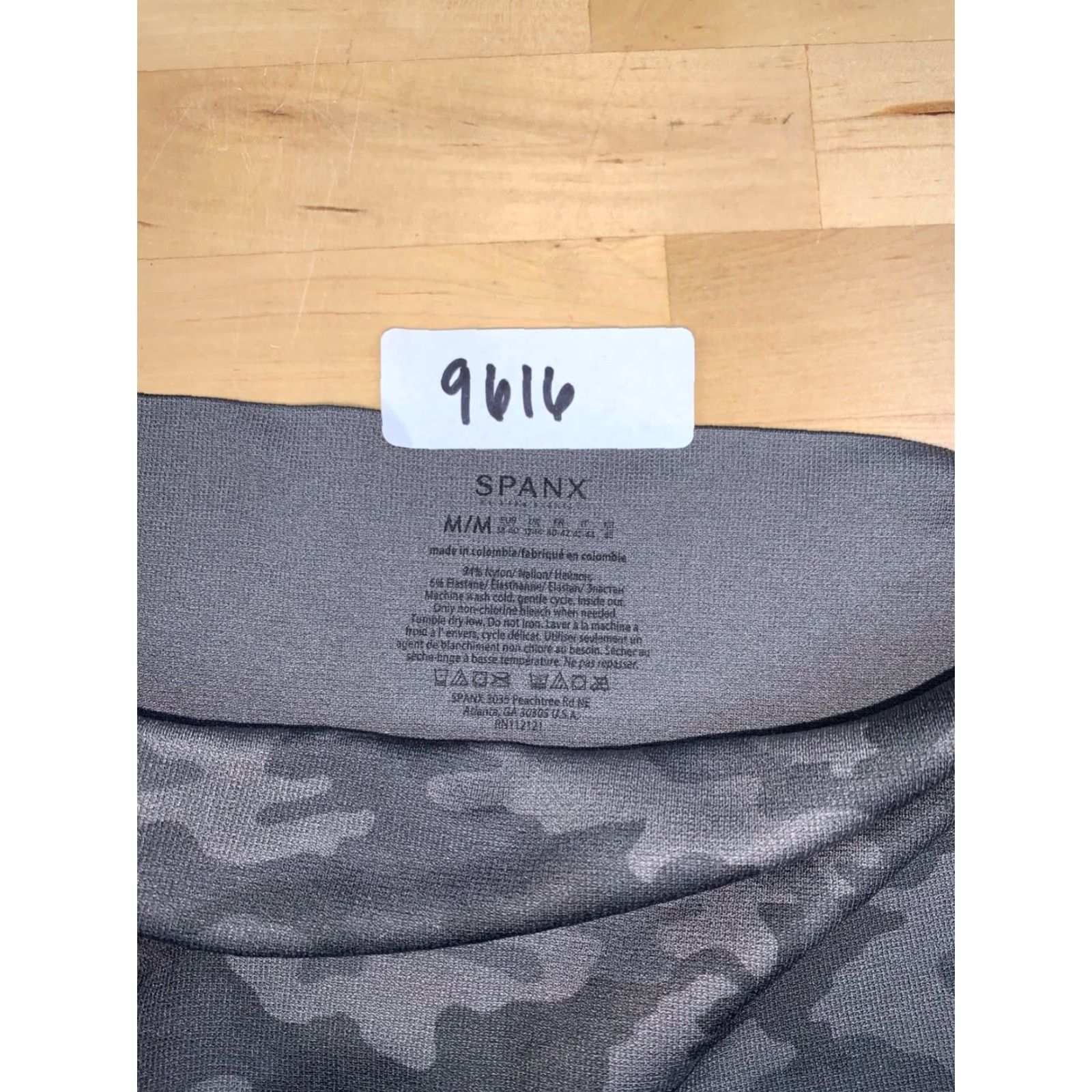 Spanx Spanx Leggings Womens M Green Activewear Gym Pull On #9616 Size 32" / US 10 / IT 46 - 2 Thumbnail