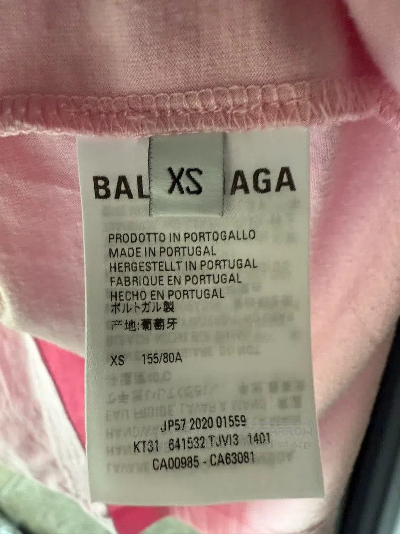 Balenciaga Balenciaga Seven Languages Short Sleeve Size US XS / EU 42 / 0 - 4 Thumbnail
