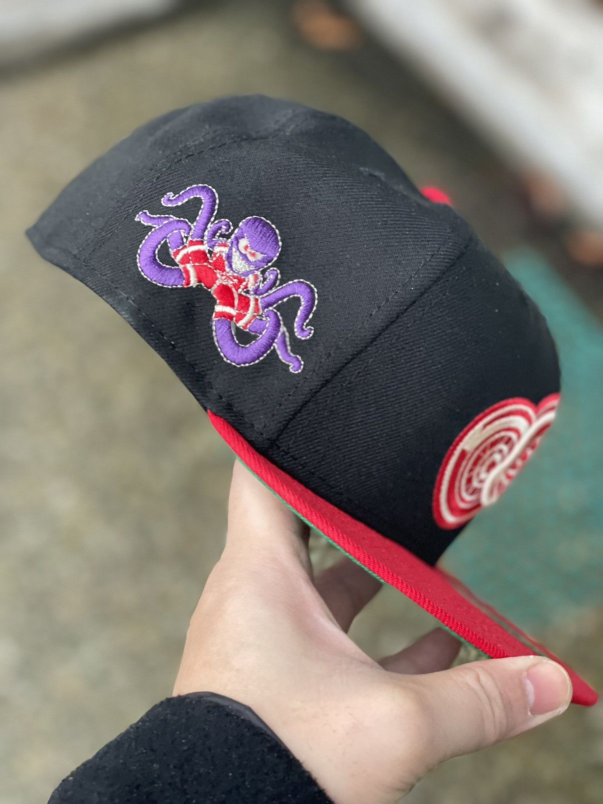 New Era × Topperz New Era Detroit Red Wings size 7 1/4 Size ONE SIZE - 3 Thumbnail