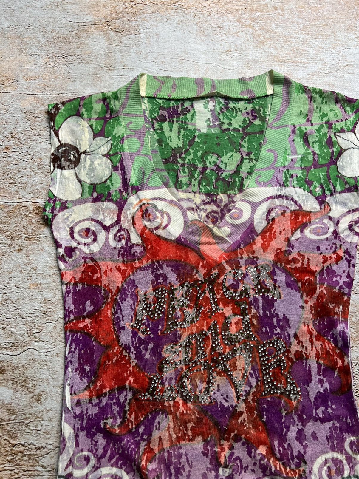 If Six Was Nine × Japanese Brand × Vintage Vintage Japanese crazy tank top Size S / US 4 / IT 40 - 3 Thumbnail