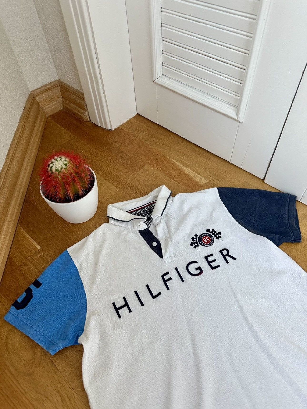 Tommy Hilfiger Vintage Polo Ralph Style Tommy Hilfiger Y2K Size US L / EU 52-54 / 3 - 3 Thumbnail
