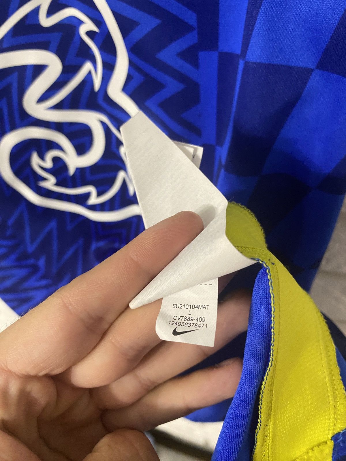 Chelsea Soccer × Nike CHELSEA 2021 2022 HOME SHIRT FOOTBALL SOCCER JERSEY NIKE Size US L / EU 52-54 / 3 - 6 Thumbnail
