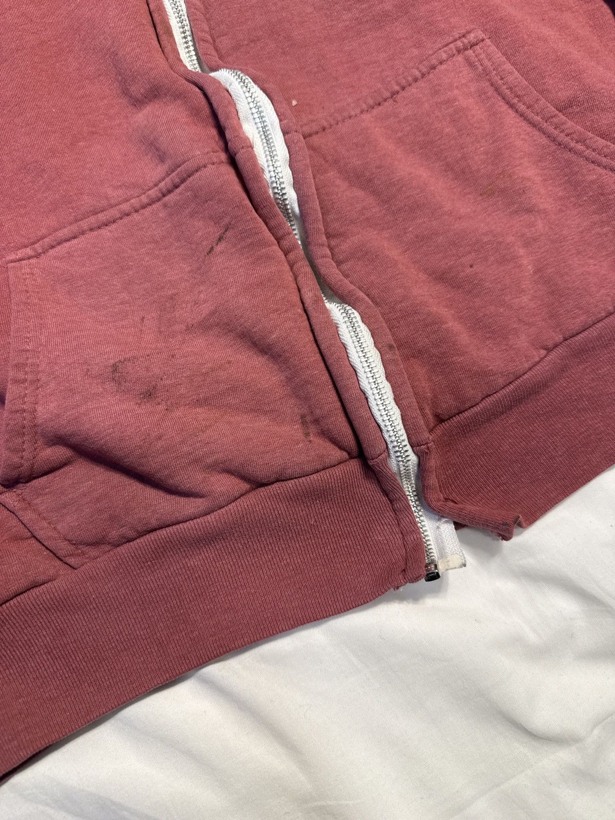 McGregor Vintage 80s Macgregor Faded Red Thermal Zip Hoodie Size US L / EU 52-54 / 3 - 4 Thumbnail