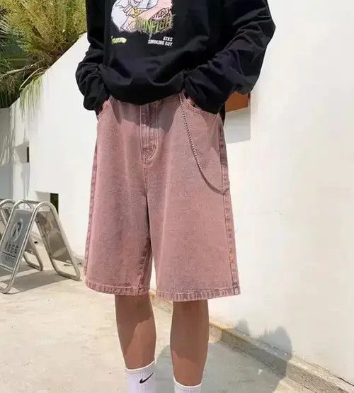 Japanese Brand × Vintage Streetwear denim shorts Size US 32 / EU 48 - 4 Thumbnail