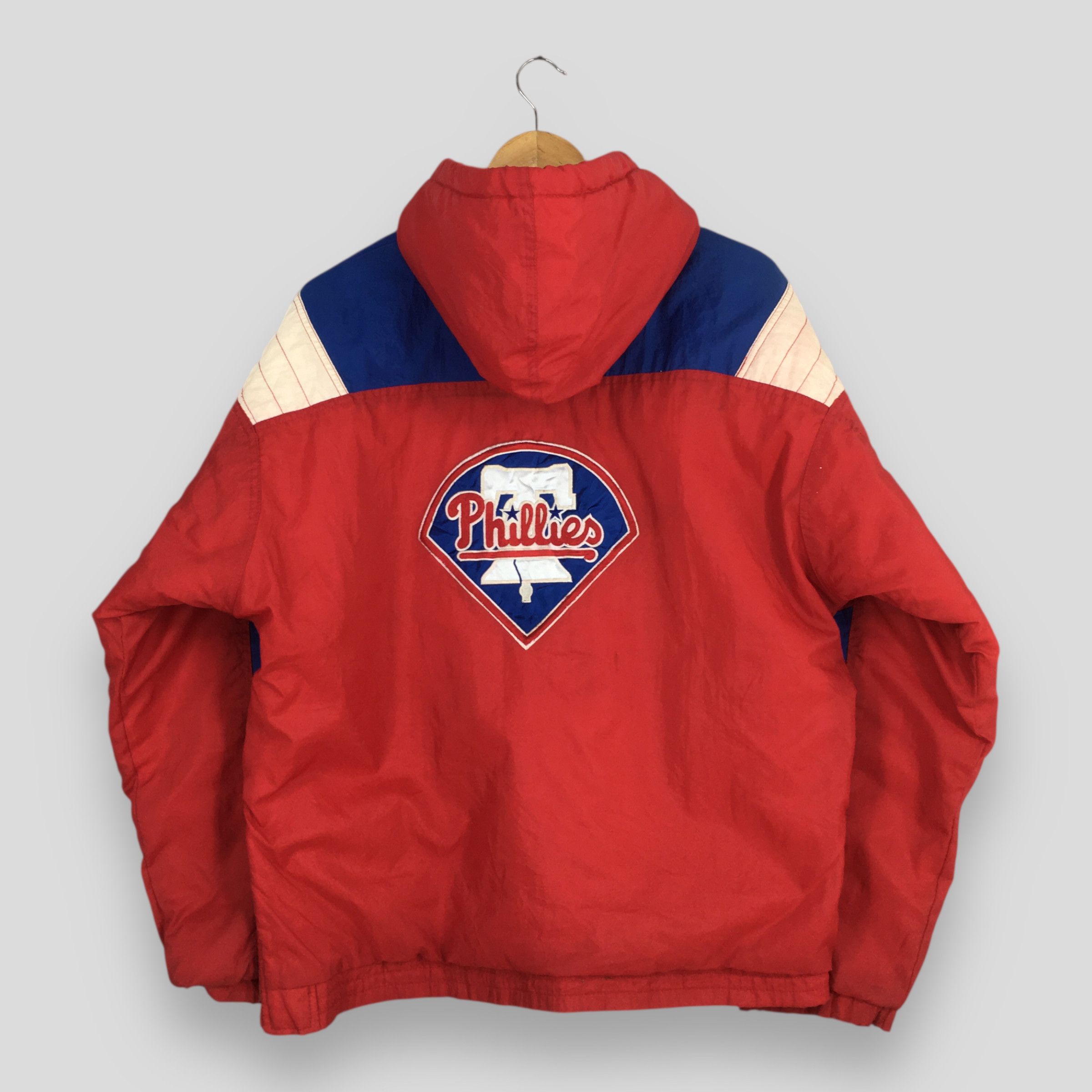 MLB Vintage Philadelphia Phillies MLB Half Zipper Jacket XL Size US XL / EU 56 / 4 - 8 Thumbnail