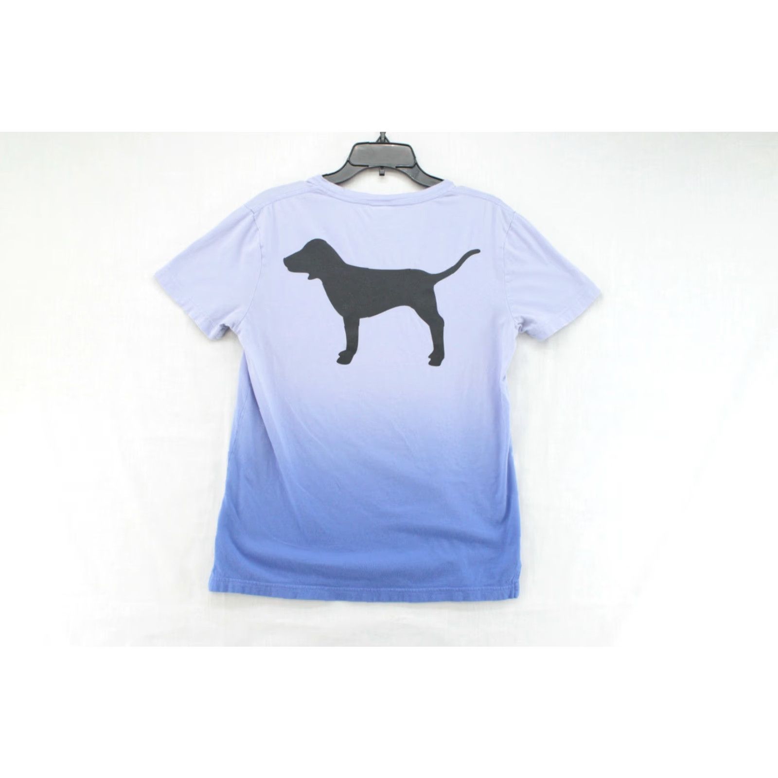 Victoria's Secret Victoria' Secret Pink Women's Pocket T-shirt XS Purple w/ Black Dog Logo Size XS / US 0-2 / IT 36-38 - 3 Thumbnail