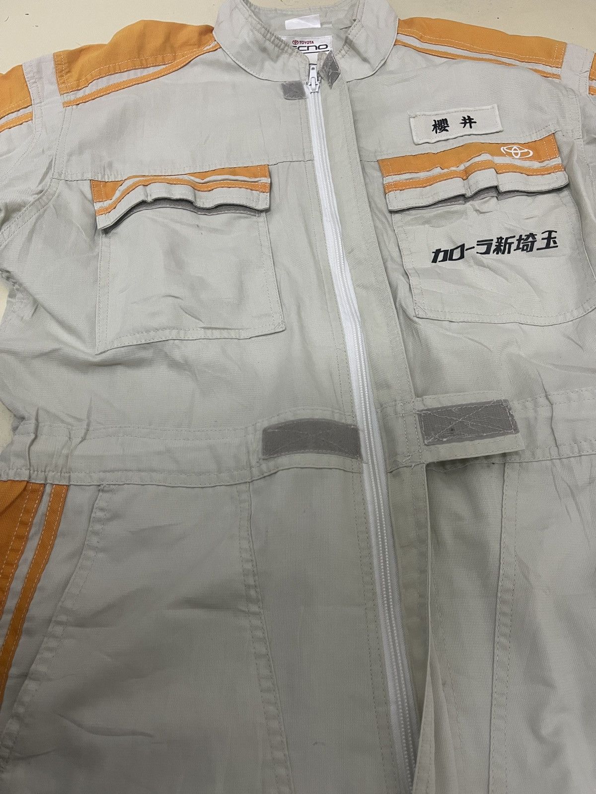 Japanese Brand Overall 90's TOYOTA COROLLA TECNO JAPAN 3 MONKEY Size US 35 - 6 Thumbnail