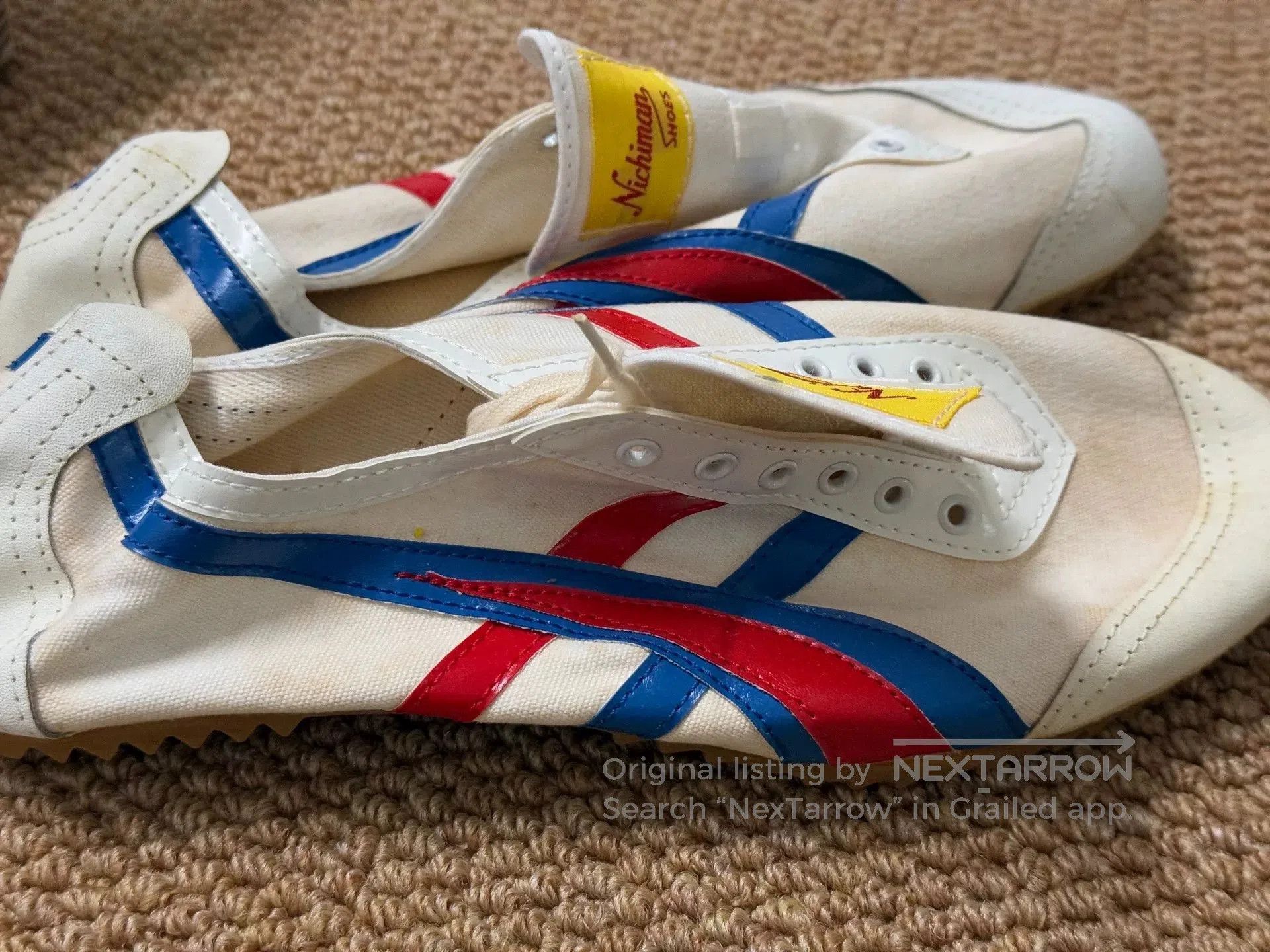 Japanese Brand Rare 1980s Nichiman Sneakers. Size US 10 / EU 43 - 3 Thumbnail