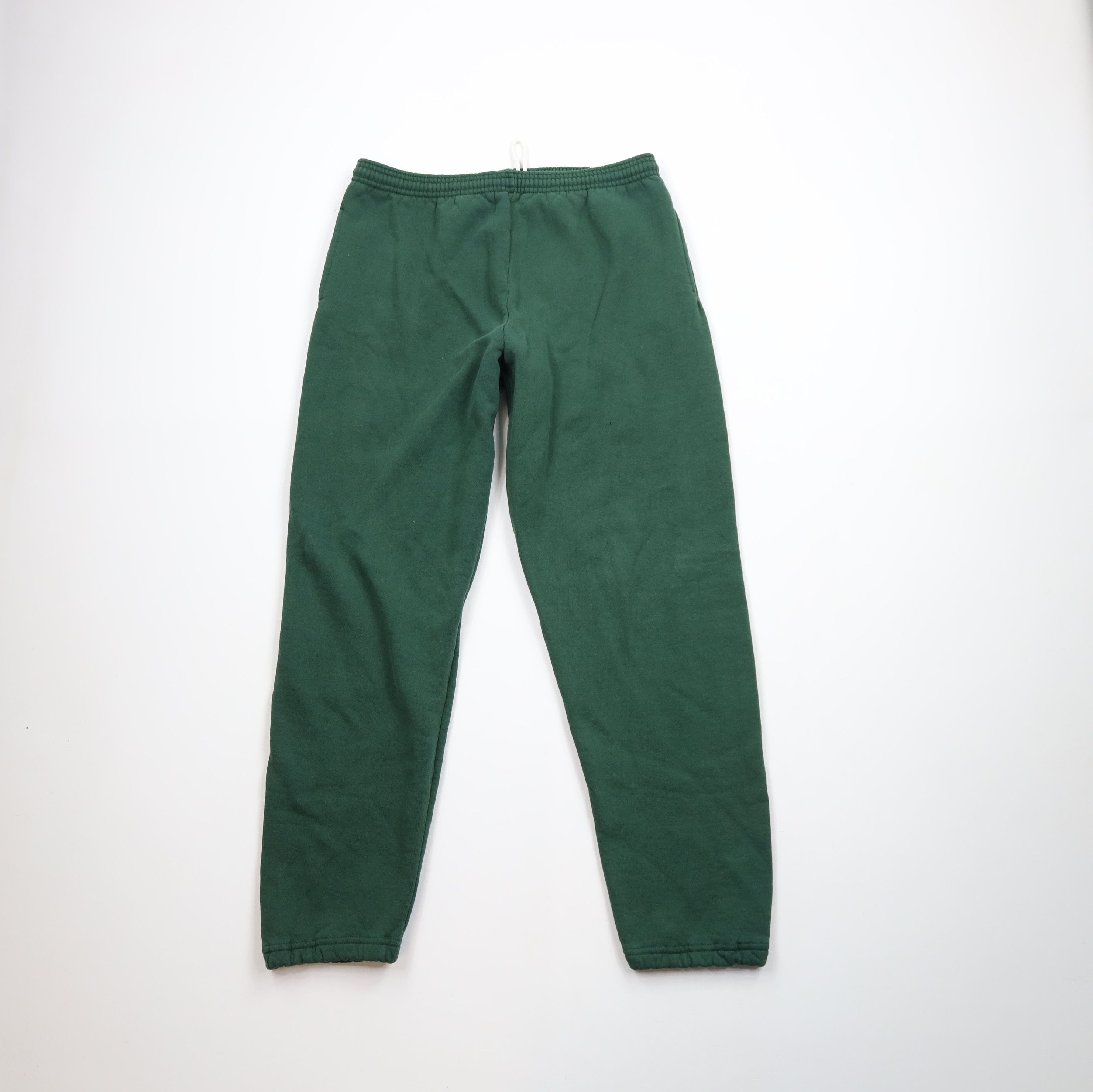 Vintage Vintage 90s Streetwear Heavyweight Sweatpants Green USA Size US 36 / EU 52 - 1 Thumbnail