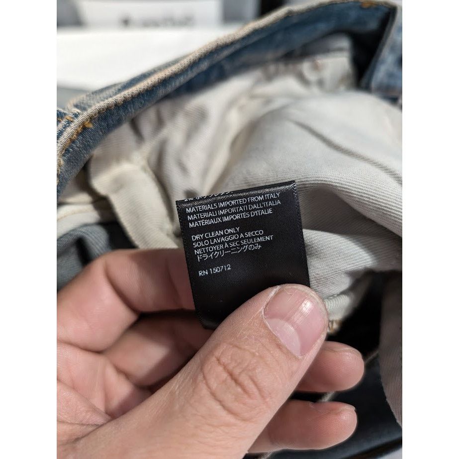 Amiri o1rshd1 Quilted Artpatch Jeans in Clay Indigo Size US 32 / EU 48 - 20 Thumbnail