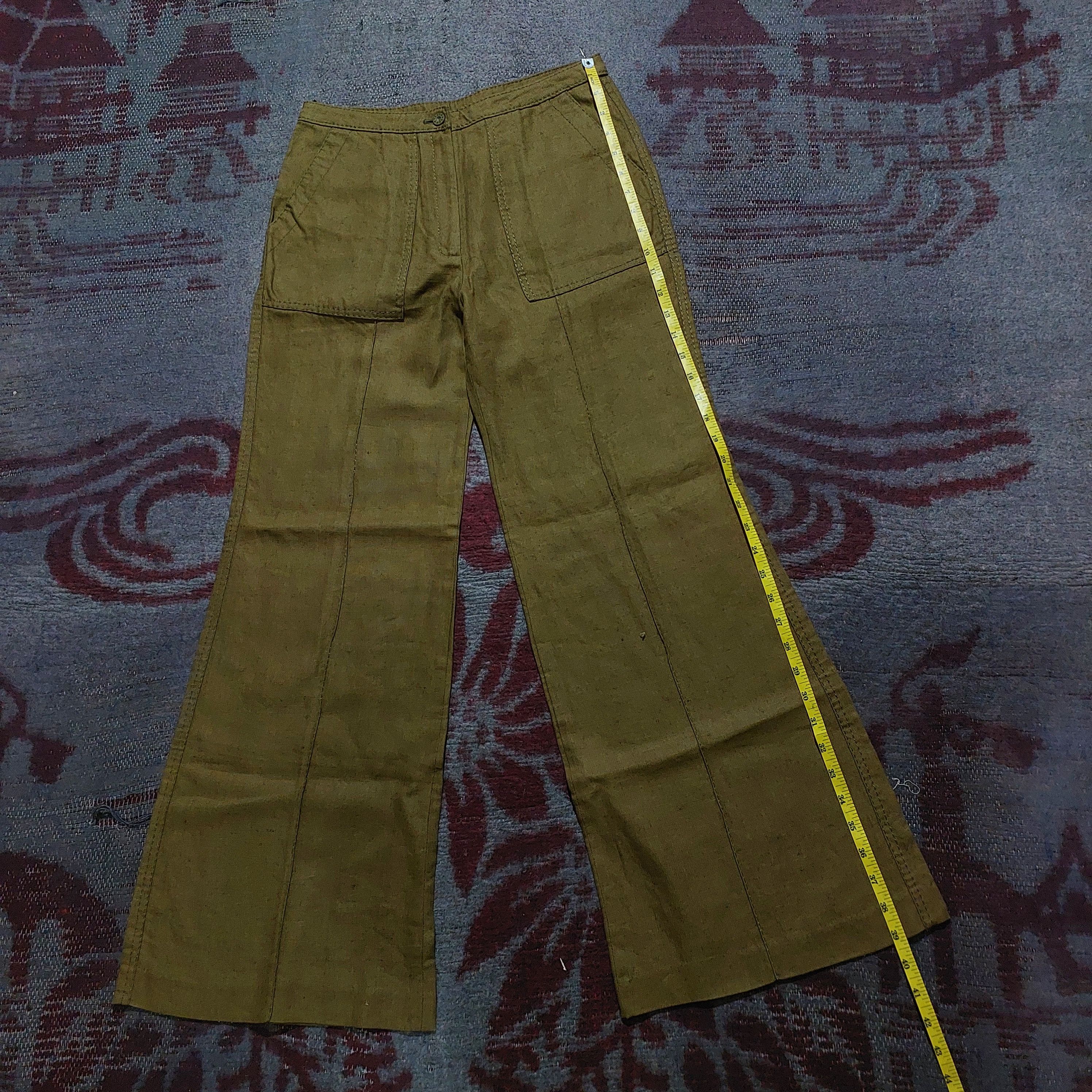 GOA La moda goji wide fatique lined flared pants Size US 28 / EU 44 - 12 Thumbnail