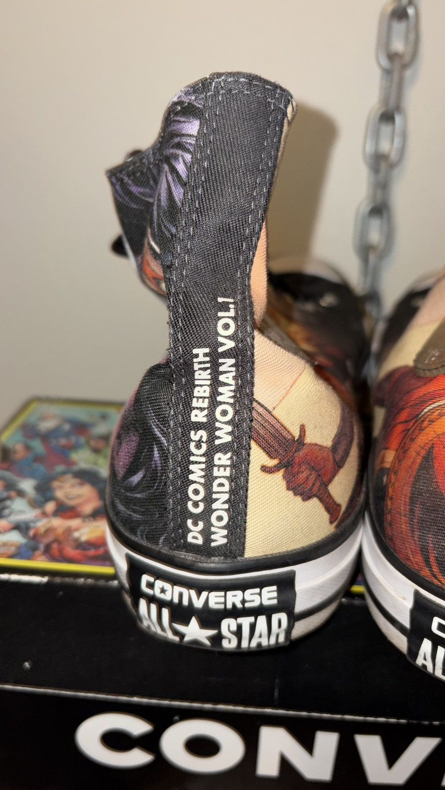 Converse Converse X Dc Comics Rebirth Wonder Woman Vol.1 Size US 11 / EU 44 - 5 Thumbnail