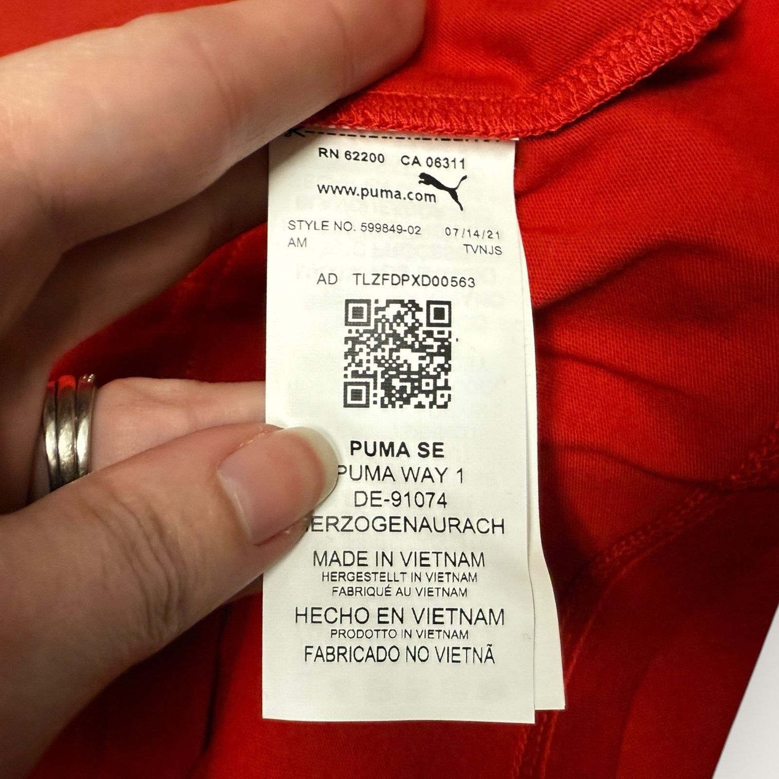 Ferrari × Puma Scuderia Ferrari Racing Big Shield Tee Size US XXL / EU 58 / 5 - 8 Thumbnail