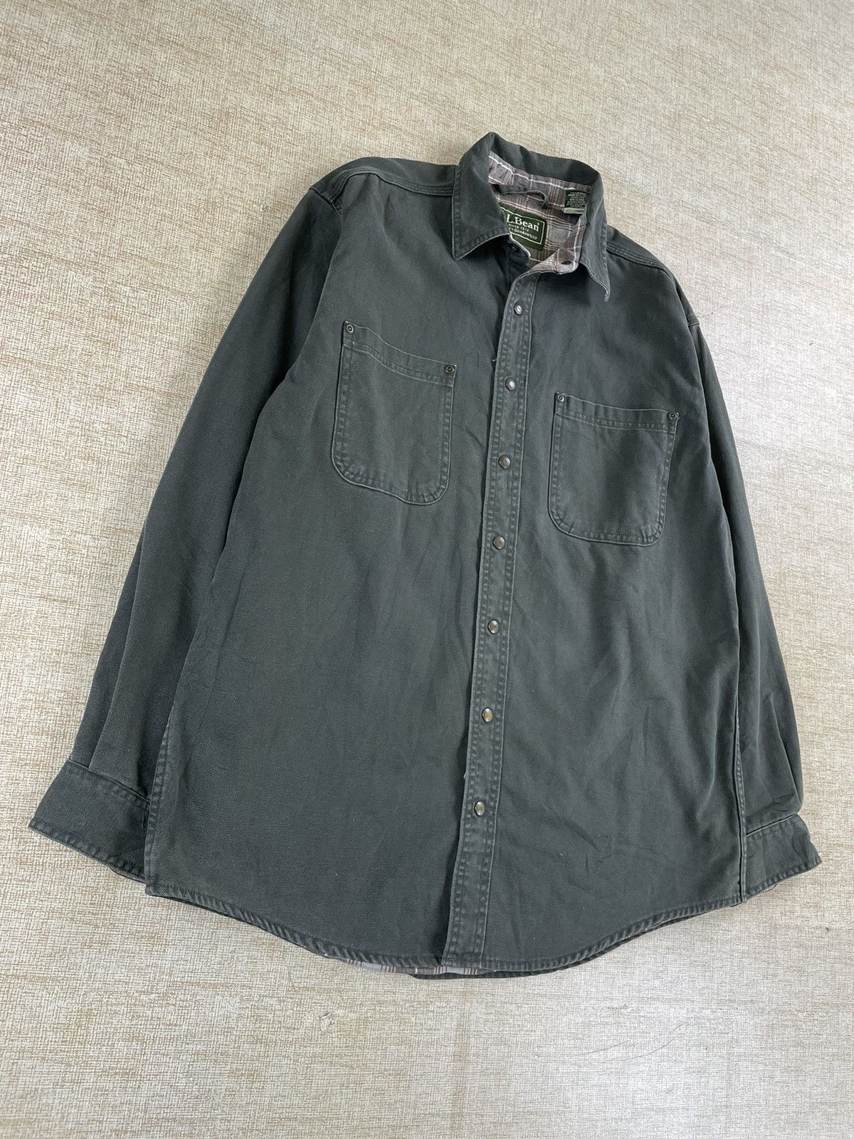 If Six Was Nine × L.L. Bean × Vintage Vintage L.L. Bean Double Pocket Buttoned Jacket Size US L / EU 52-54 / 3 - 2 Thumbnail