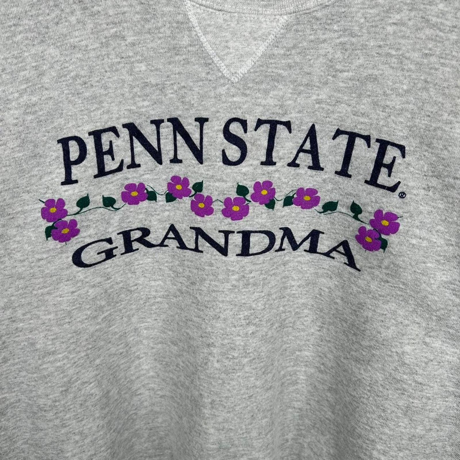 Other Vintage 90’s Penn State Grandma Crewneck Size Medium Size US M / EU 48-50 / 2 - 4 Thumbnail