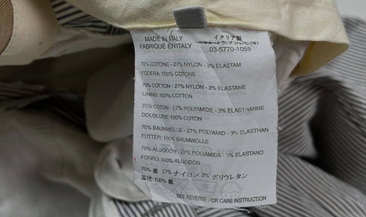 Helmut Lang 2000s Helmut Lang Tailored Hickory Stripe Short Pants Size US 29 - 7 Thumbnail