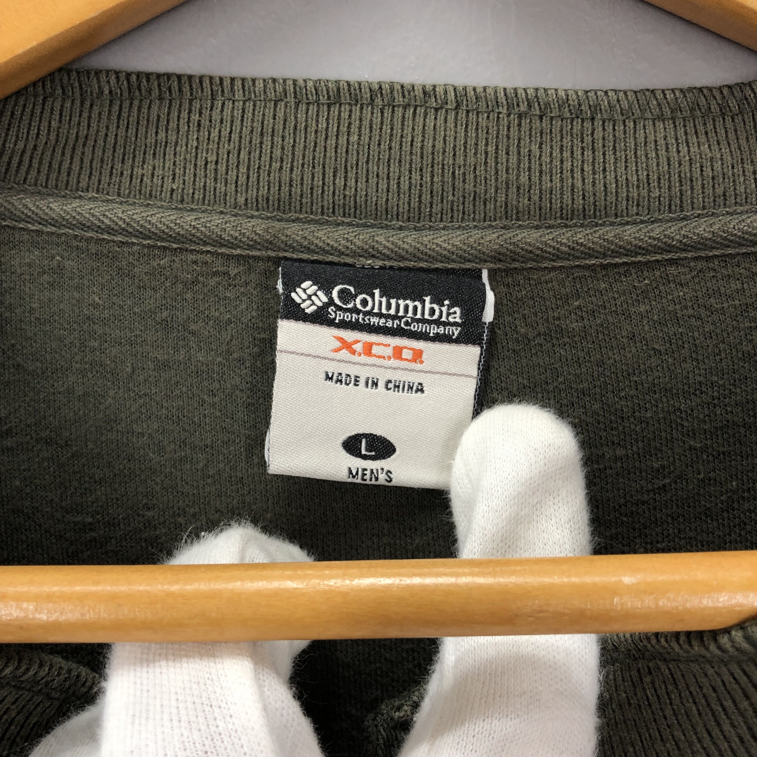 Columbia COLUMBIA Nice Design Button Sweatshirt #1677/05 Size US L / EU 52-54 / 3 - 4 Thumbnail