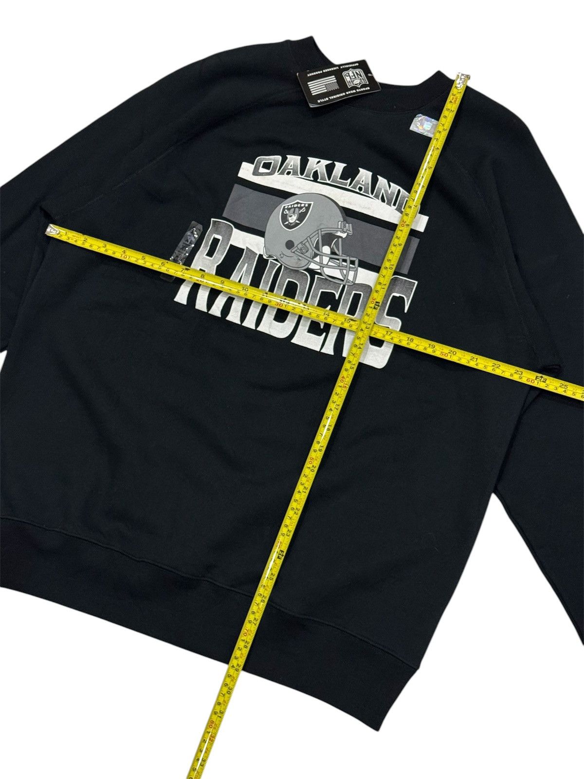 NFL × Vintage Vintage Sweatshirt Oakland Raiders NFL Size US XL / EU 56 / 4 - 4 Thumbnail
