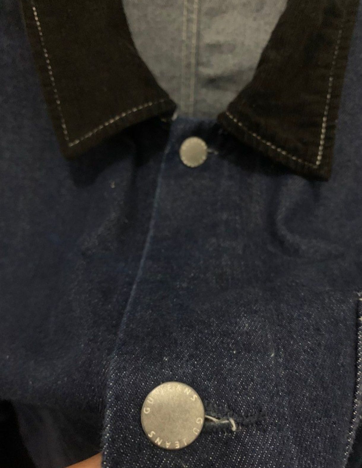 GU GU Jeans Denim Jacket Size US XXL / EU 58 / 5 - 3 Thumbnail