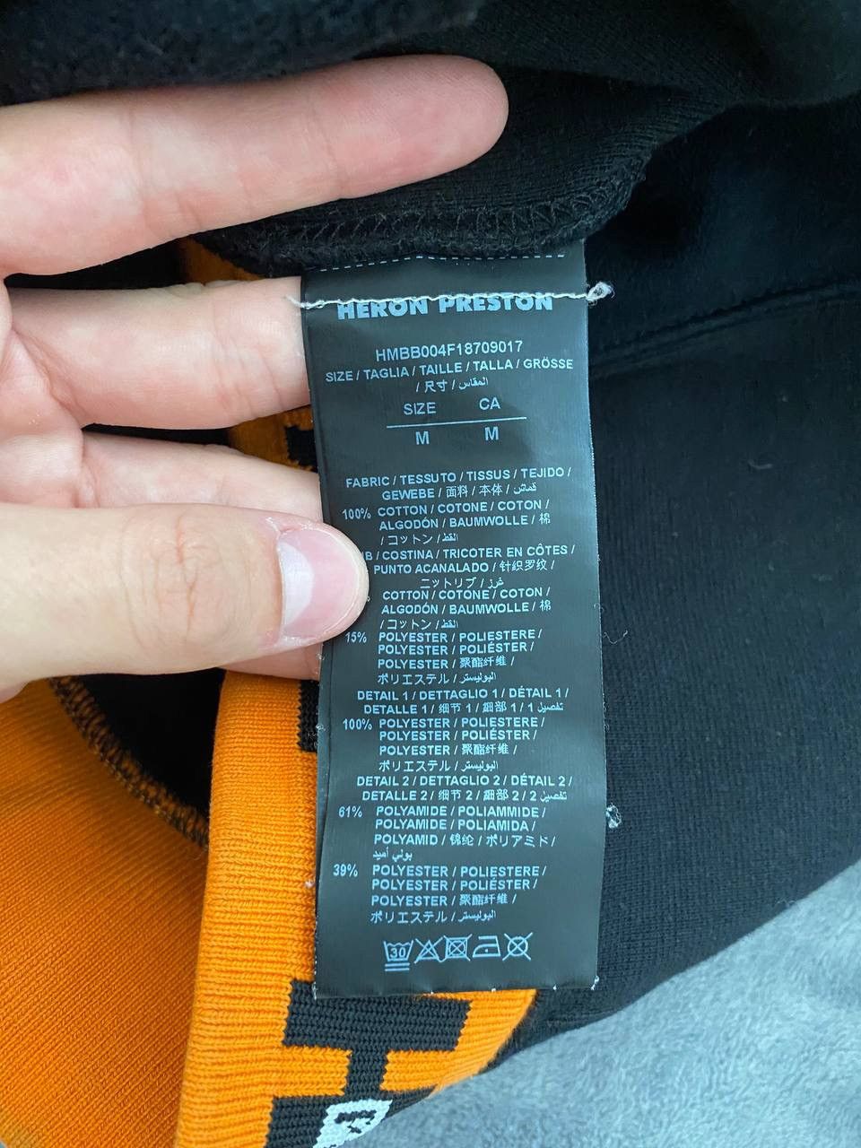 Heron Preston Heron Preston Hoodie M size Size US M / EU 48-50 / 2 - 12 Thumbnail