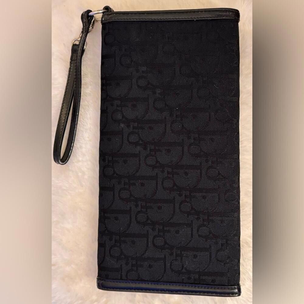 Dior Vintage Black Christian Dior Monogram Trotter Wallet/Handbag Size ONE SIZE - 1 Thumbnail