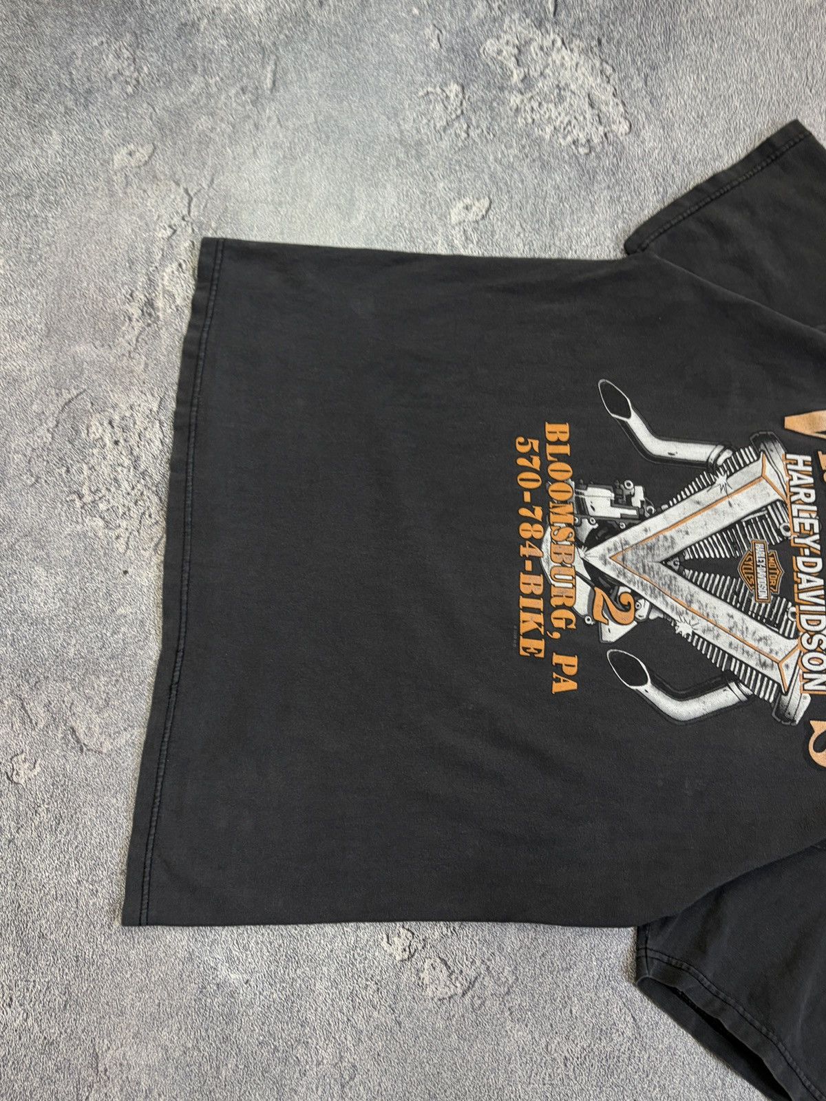 Harley Davidson Vintage 2001 Harley Davidson Vreeland's PA T-Shirt Black Size US L / EU 52-54 / 3 - 10 Thumbnail