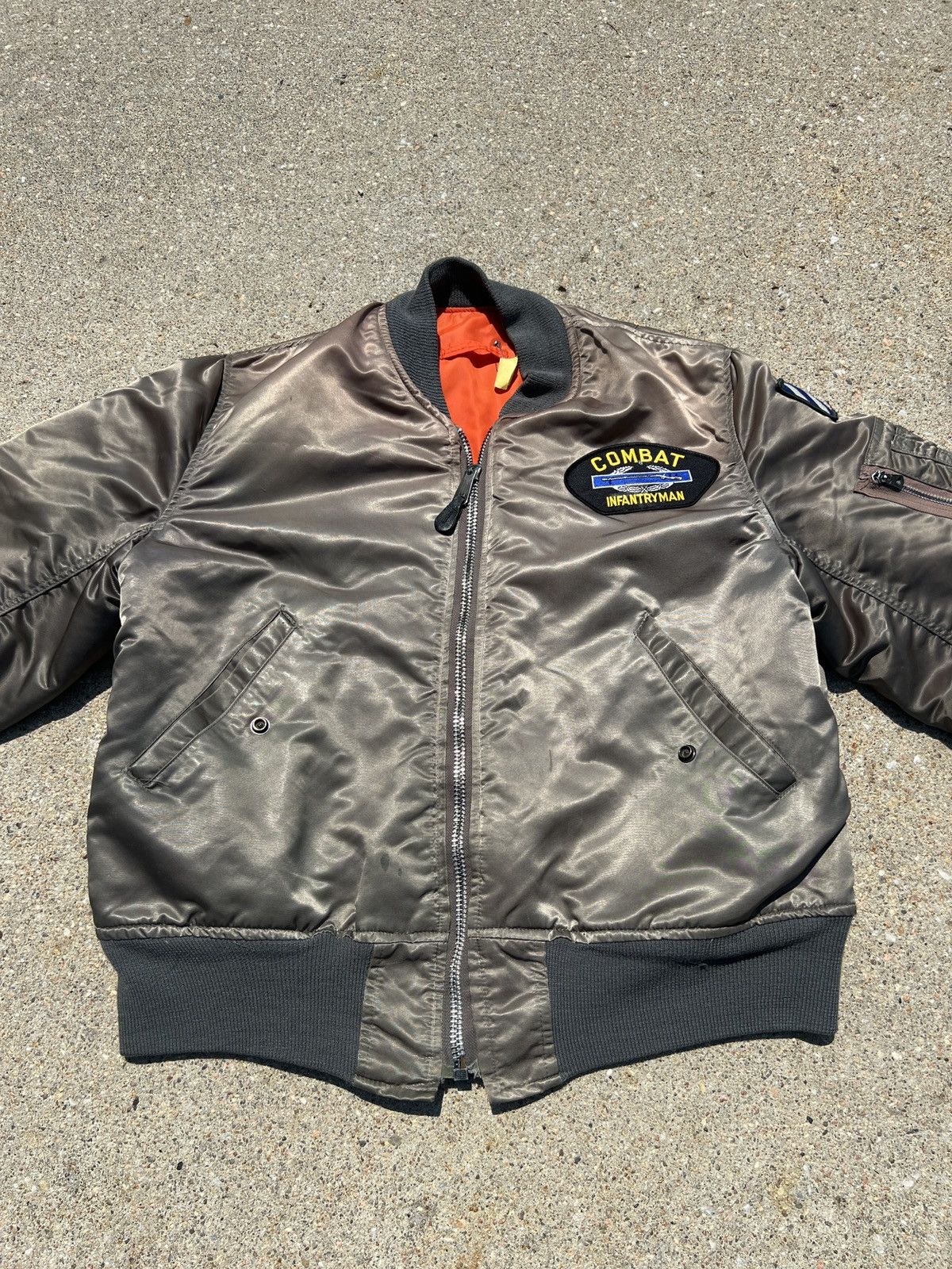 Vintage Vintage Combat Infantryman bomber jacket Size US M / EU 48-50 / 2 - 2 Thumbnail