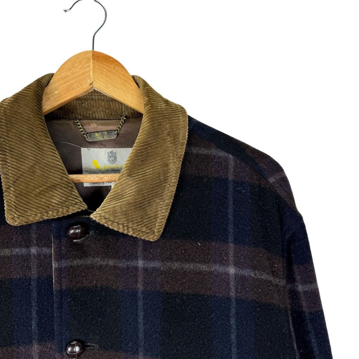 Aquascutum ⚡️AQUASCUTUM OF LONDON PLAIDS TARTAN BUTTON JACKET Size US M / EU 48-50 / 2 - 4 Thumbnail