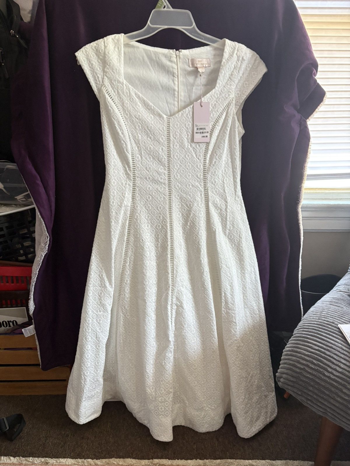 Nordstrom Ivory Nordstrom Mini Dress from Nordstrom Size M / US 6-8 / IT 42-44 - 1 Thumbnail