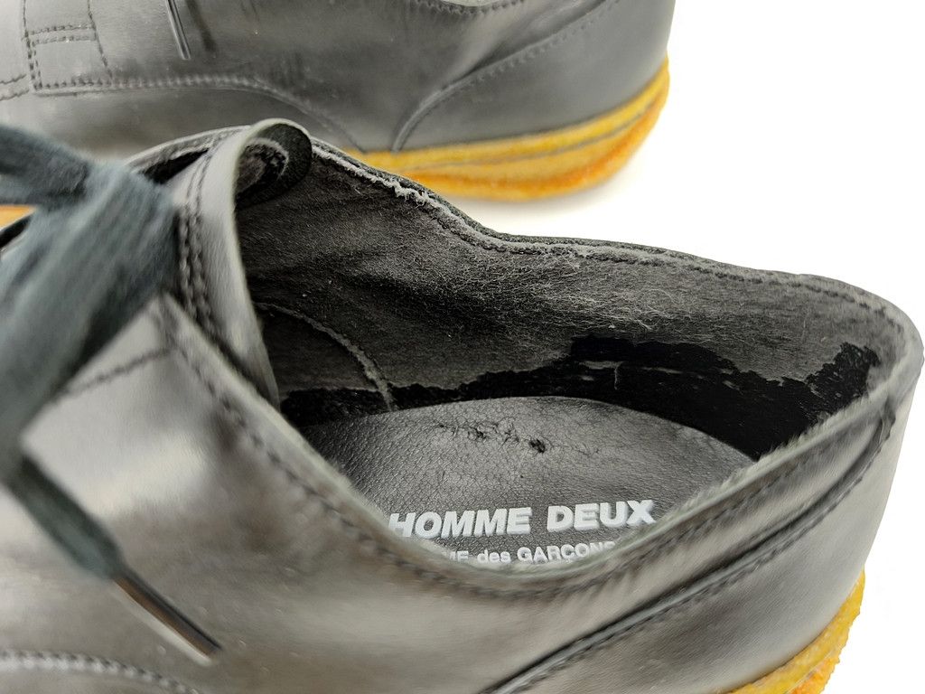 Comme des Garcons new COMME DES GARCONS Homme Deux rubber sole shoes Size US 8 / EU 41 - 7 Thumbnail