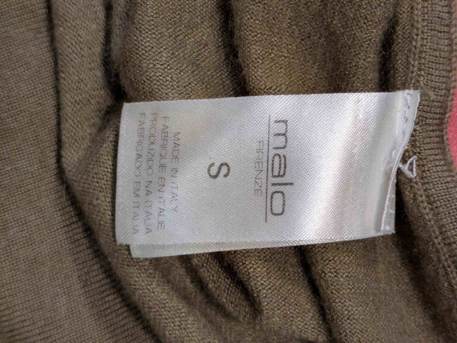 Malo Malo Luxurious Cashmere Silk Blend Mini Colorblock Dress S Size S / US 4 / IT 40 - 6 Thumbnail