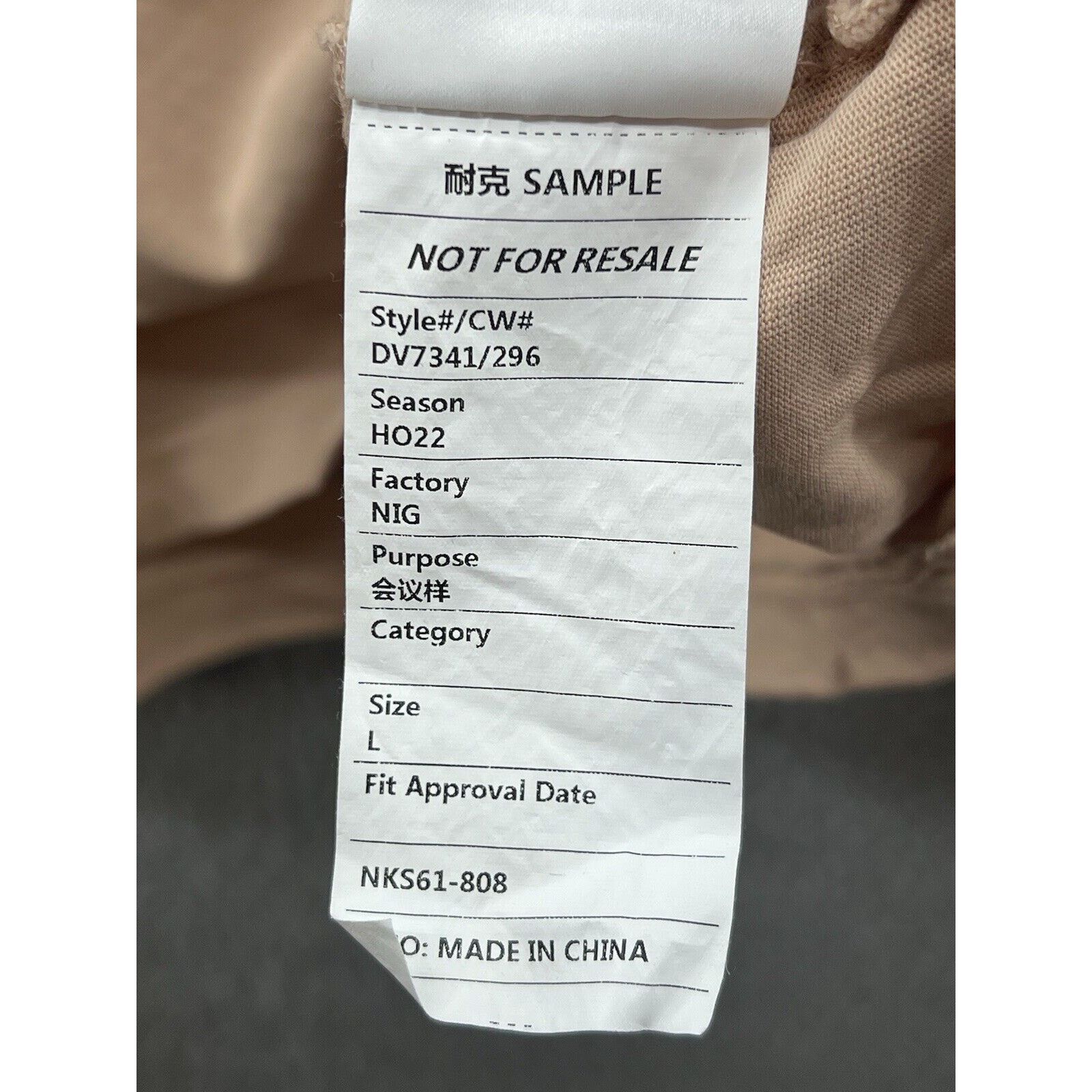 Jordan Brand Air Jordan Union Beige Sample T-Shirt Size Large DV7341-296 Size US L / EU 52-54 / 3 - 4 Thumbnail