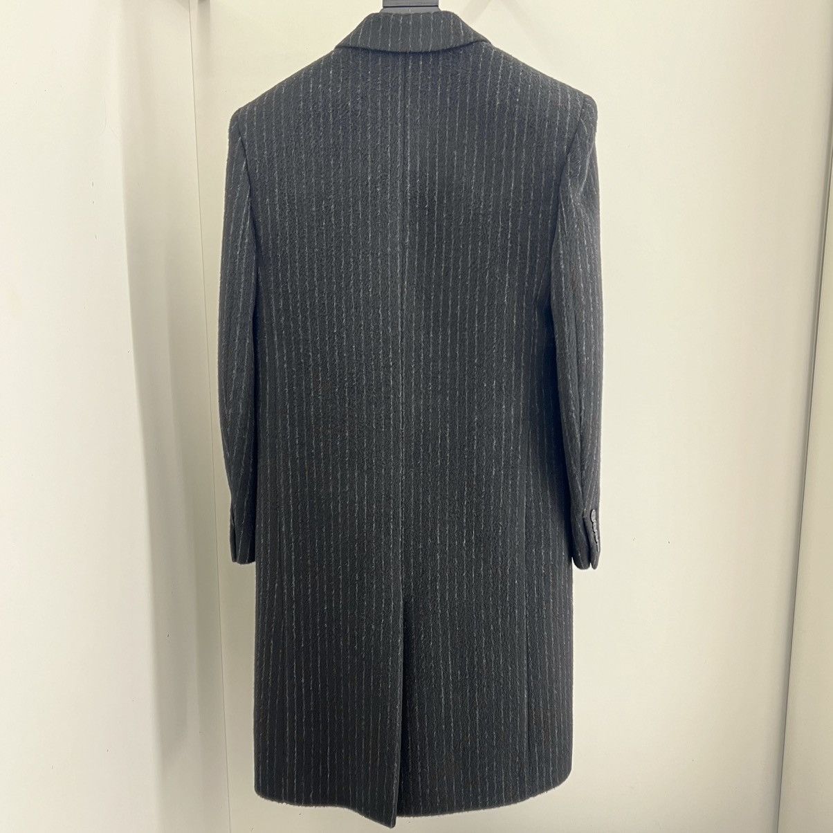 Saint Laurent Paris Saint Laurent Striped Overcoat in Large Size US L / EU 52-54 / 3 - 2 Thumbnail