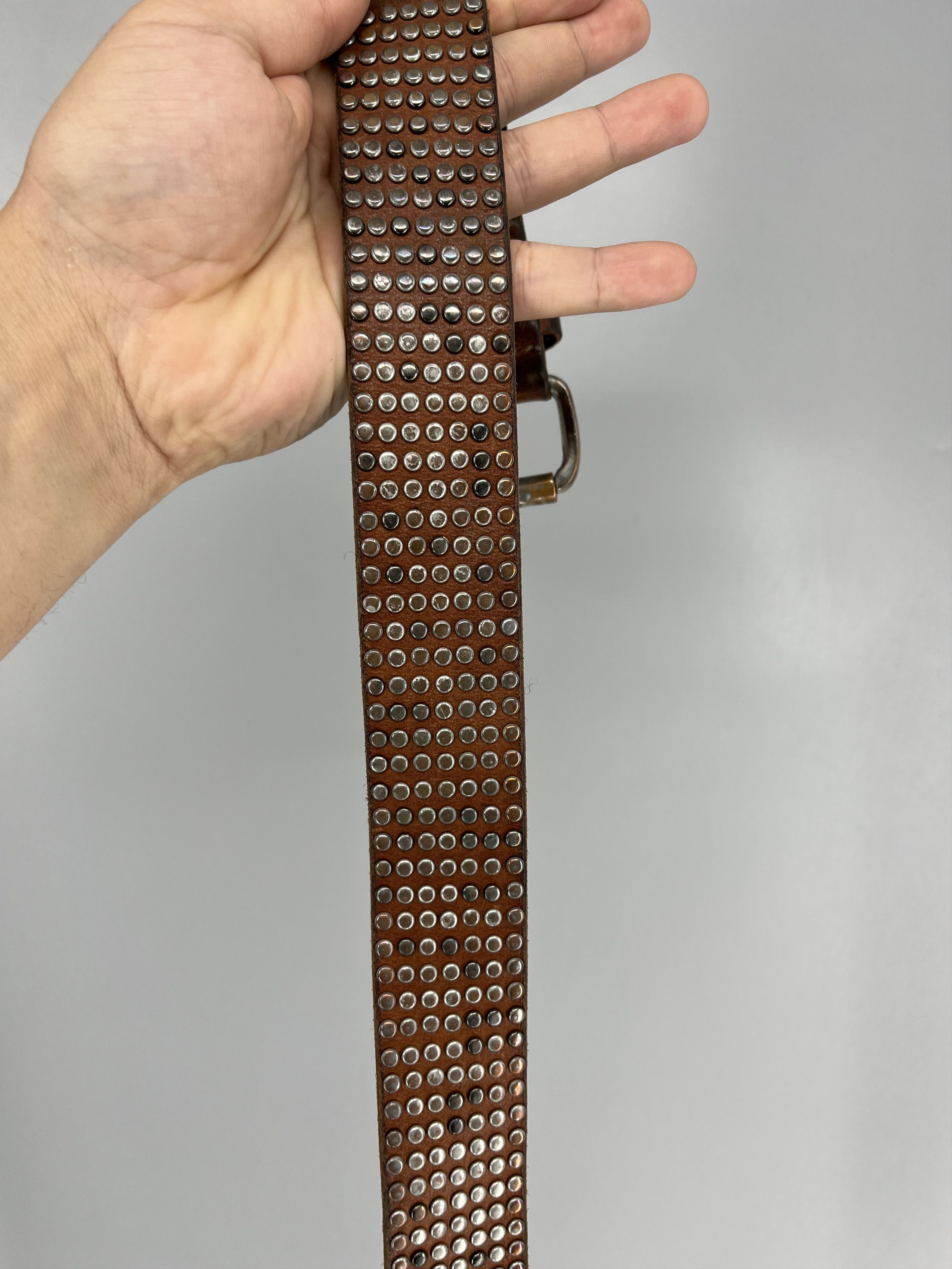 Japanese Brand Vintage 90s Punk Belt Leather Band Rock Y2K 90s Y2K Size ONE SIZE - 4 Thumbnail