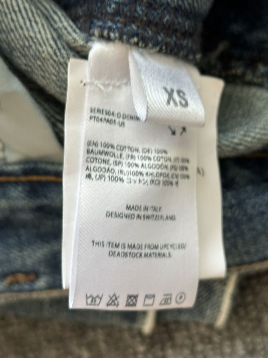 Prototypes PROTOTYPES fringe denim wide leg jeans Size US 30 / EU 46 - 12 Thumbnail