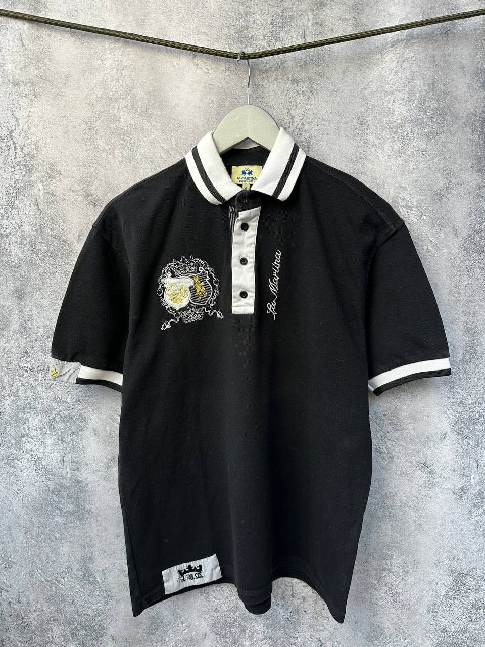 La Martina La Martina Buenos Aires Polo T-Shirt Embroidered Cotton Size US XL / EU 56 / 4 - 1 Thumbnail