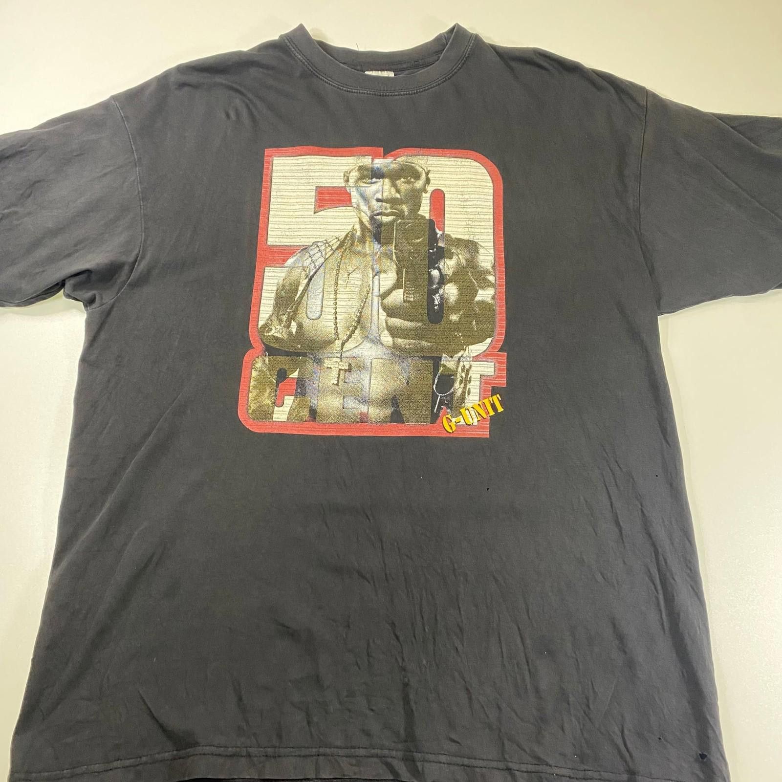 IDEA 50 cent G unit Get Rich or Die Tryin' era bootleg tee Size L Size US L / EU 52-54 / 3 - 1 Thumbnail